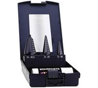 Exact 50118 Quick-helix Drill Bit Set HSS TiAIN Triangular 3-Piece