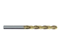 Exact 32532 HSS Twist Drill Bit 3mm Tin Coated Steel Alloy Pack of 10