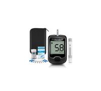 Exactive EQ Blood Glucose Monitor Kit - No Coding, 25 Test Strips & 25 Lancets, Large Display, UK mmol/L