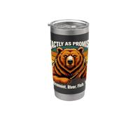 Exactly As Promised Retirement River Fish Stainless Steel Insulated Tumbler