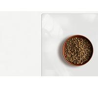 ExactMade - Clear Pet Bowl Mat, USA Made, Safe, Waterproof, 30 x 47 Inch, 2mm Thick Smooth Vinyl, Clear Pet Cage Mat, Clear Pet Mats, Best Clear Floor Protection, Clear Pet Feeding Mat