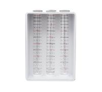 Exacto Pour Spill-Stop 13-908 Bar Test Kit, Liquid Calibration System for Bartender Training, Includes 3 Plastic Tubes with Marked Measurements, 3 O-Rings, 1 Stand, Made in USA