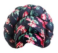 Exaggerated Braided Headwrap Ethnic Printed Twisted Head Scarf African Hairband For Women Wedding Party Head Accessories