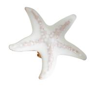 Exaggerated Fashion Statement Rings Flower/Sea Star And Pearls Wedding Handmade Jewelry For Parties Statement