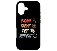 Exam Treat Pet Repeat Veterinary Doctor Vet Nurse Case for iPhone 17