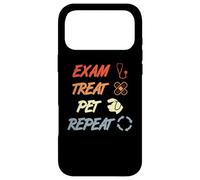 Exam Treat Pet Repeat Veterinary Doctor Vet Nurse Case for iPhone 17 Pro Max