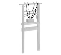 EXAOMBLE 1:64 Scale Miniature Telegraph Pole Model for Model Train Scenery and Railway DIY Decor, Plastic Material with Intricate Details, Easy to Clean Display Piece for Collectors