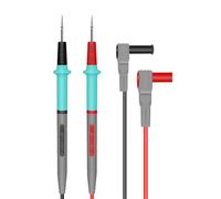 EXAOMBLE 1 Pair Multimeter Test Leads with Hardened Steel Needle Probes, Silicone Wire, 1000v 20a High Voltage Resistant, Temperature Resistant Electrical Testing Leads for Accurate
