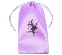 EXAOMBLE 1 Pair Satin Dance Shoe Storage Bag for Women Large Capacity and Lightweight Design Drawstring Pouch Providing Protection for Dance Shoes for Competitions