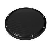 EXAOMBLE 10 Inch Carbon Fiber Drum Practice Pad for Beginners with Abs Plastic Material, Non-slip Surface, Practical for Drummer Basic Skills Training and Daily Practice Sessions