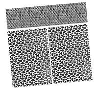 EXAOMBLE 10Pcs Animal Print Wrapping Paper Cow Pattern Durable Packaging for Crafts Boxes and Floral Projects Fade Resistant Easy to Cut