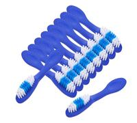 EXAOMBLE 10Pcs Mini Toothbrush for Inmates Soft Handle Design Safe Oral Care Tool for Prisons Cleaning for Hard to Reach Areas Non for Rehabilitation