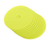 EXAOMBLE 10pcs Non Slip Soccer Training Cones Fluorescent Markers for Football Drills and Agility Practice for Professional and Backyard Training Sessions