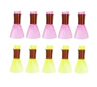 EXAOMBLE 10pcs Portable Suona Reeds Plastic Material Good Sound Quality and Practicality Suitable for Folk and World Musical Instruments in Assorted Colours Random Color