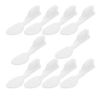 EXAOMBLE 10pcs Soft Nylon Toothbrushes with Plastic Short Handles for Prison Use, Preventing Suicide and Cleaning Blind Spots, Suitable for Rehabilitation Centers and Inmates
