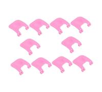 EXAOMBLE 10pcs Wire Cage Clips for Pet Cages Durable Connector Latches for Rabbits Cats and Dogs Secure DIY Fasteners with Enhanced Stability and Elegant Design Pink