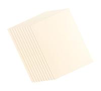 EXAOMBLE 15 Sheets A4 Certificate Paper for Awards and Recognition Purposes, Printable Blank Space on Smooth and Sturdy Beige Cardstock Suitable for Graduation and Business Documents