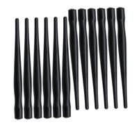 EXAOMBLE 15pcs Black Plastic Calligraphy Pen Holders Durable Dip Pen Holders for Smooth Writing Drawing Compatible with Various Nibs for Artists and Beginners