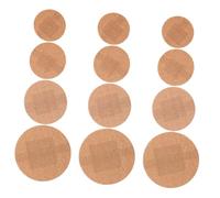 EXAOMBLE 160pcs Fabric Finger Large Round Plasters Breathable Stretchable Dressing Covers for Wound Protection and Dry Healing