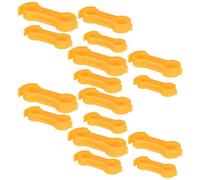 EXAOMBLE 16pcs Chick Leg Brace for Young Birds Plastic Poultry Leg Corrector with 3.5mm 3.5mm Hoops 4mm 4mm Hoops 5mm 6mm Reliable and Gentle for Breeders for Rehabilitation