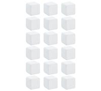 EXAOMBLE 18Pcs Turtle Calcium Blocks for Reptiles Convenient Wear Resistant Calcium Cubes for Tortoises Lizards and Geckos Easy to Serve Mineral for Aquariums and Terrariums
