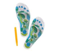 EXAOMBLE 1pair Acupressure Socks for Foot Massage Comfortable Reflexology Socks for Women Breathable Five-Toe Design for Enhanced Circulation and Relaxation for Tired Feet and Home Use