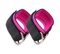 EXAOMBLE 1Pair Ankle Straps for Home Workouts Cable Attachments for Glute Kickbacks Resistance Training Comfortable Fit with Stable Buckle Design for Men