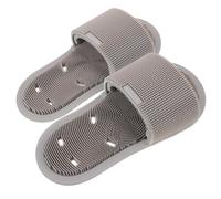 EXAOMBLE 1pair Silicone Foot Wash Slippers Reflexology Massaging Slippers Foot for Shower Floor Comfortable