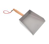 EXAOMBLE 1pc Stainless Steel Mini Dustpan Durable Kitchen Dustpan for Design for Easy Cleaning for Multiple Uses Kitchen Restaurant Silver