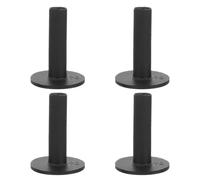 EXAOMBLE 1set Rubber Golf Tees for Precision Ball Positioning, Slip-resistant Golf Ball Holders Compatible with Outdoor and Simulator Mats, Sturdy Practice Tees for Driving Range 4pcs