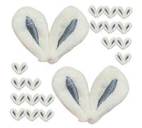 EXAOMBLE 20pcs Bunny for Hair Clips Creative Ear Accessories for Easter Crafts Decor for Boys and Girls Parties Hairpin Making and Craft Projects