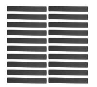 EXAOMBLE 20pcs Handmade Smokeless Carbonized Moxa Sticks for Household Use, Professional Moxibustion Equipment Therapeutic Heat Absorption, 1.8x13cm Black Roll for Home Relaxation