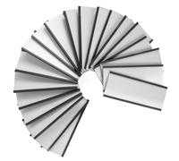 EXAOMBLE 20pcs Magnetic Label Holders Card Holders for Warehouse Shelf Management Versatile Classification Tags for Supermarkets Libraries Office Organization