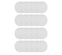 EXAOMBLE 20pcs Reusable Cotton Breastfeeding Nursing Pads for Leaking Washable Soft Breast Pads with Gentle Skin Comfort for Day and Night Use and Postpartum Care