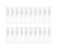 EXAOMBLE 20pcs Spray Bottle 2ml Pp White Refillable Mist Bottle, Perfume Atomiser for Travel, Women