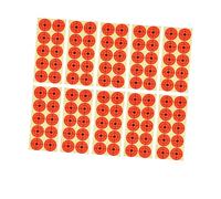 EXAOMBLE 25 Sheets Self Adhesive Archery Practice Paper Printed Target Stickers for Shooting High Definition Patterns for Improved Training Experience Compact Lightweight Design for Easy