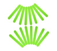 EXAOMBLE 25pcs Durable Plastic Tongue Depressors for Clinic Use Green Tongue Depressor Sticks for Pediatric Oral Care and Medical Applications Reusable Lab Tools
