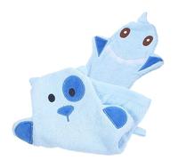 EXAOMBLE 2Pcs Animal-Shaped Bath Mitts for Babies Cute Cartoon Shower Gloves Exfoliating Skin Cleaning Supplies for Infants Reusable and Soft