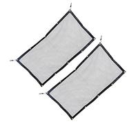 EXAOMBLE 2pcs Automotive Pet Boys and Girls Barrier Dog Car Net Barrier Back Seat Mesh Net Car Boot Protector