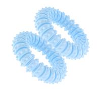 EXAOMBLE 2pcs Blue Tpr Dog Chew for Puppies and Small Dogs, Bite-resistant Sturdy Interactive Pet to Strengthen Mental Abilities and Prevent Furniture Damage
