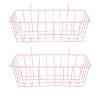 EXAOMBLE 2pcs Bunny Hay Holder Stand Rabbit Cage Hay Holder Metal Small Animal Feeder Open Access Design Stable Installation 9.24x4.32x3.93in Suitable for Small Pets and Guinea Pigs at Home