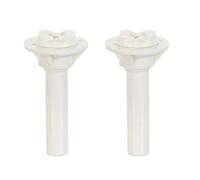EXAOMBLE 2pcs Chest Freezer Drain Pipe Plastic Replacement Drain Tube with Leak Prevention Universal Compatibility for Refrigerator and Freezer in Kitchen or Store Area