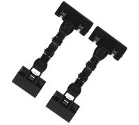 EXAOMBLE 2Pcs Double Head Copy Holder Clamp Plastic Rotating Clip for Artists and Office Paper Holding Flexible Document Stand