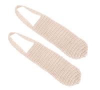 EXAOMBLE 2Pcs Hand Made Water Bottle Pouch Lightweight Outdoor Water Bottle Cover with Strap for Hiking Biking Camping and Boating