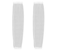 EXAOMBLE 2pcs Mosquito Arm Sleeves for Men and Women, Lightweight Breathable Polyester Netting, Packable Protective Bug Net Covers, for Outdoor Travel and Hunting in Summer