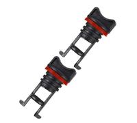 EXAOMBLE 2pcs Nylon Kayak Drain Plugs Lightweight Leakproof Scupper Stoppers for Outdoor Kayaking Canoe Raft Boat Accessories