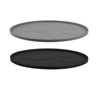 EXAOMBLE 2pcs Pet Leak Placemats Dog Bowl Mat for Floors Pet Food Mat Water Absorbent for Kitchen Use