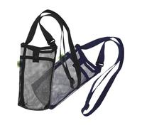 EXAOMBLE 2pcs Portable Mesh Water Bottle Holder with Strap Unisex Crossbody Carrier for Travel and Outdoor Sports Lightweight Protective Design