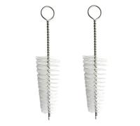 EXAOMBLE 2pcs Practical Saxophone Cleaning Brush Sound Hole Brush for Sax Mouthpiece Grease Mouthpiece Cleaner Easy to Use
