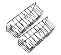 EXAOMBLE 2pcs Rabbit Hay Feeder Rack Multi-function Pet Cage Racks with Capacity Storage for Convenient Feeding and Reduced Waste Practical Design with Easy Hanging Hooks for Bunnies Guinea
